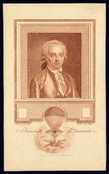 Mr. Blanchard, Aeronaut, c.1780-1800